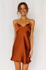 Domina Dress Coffee