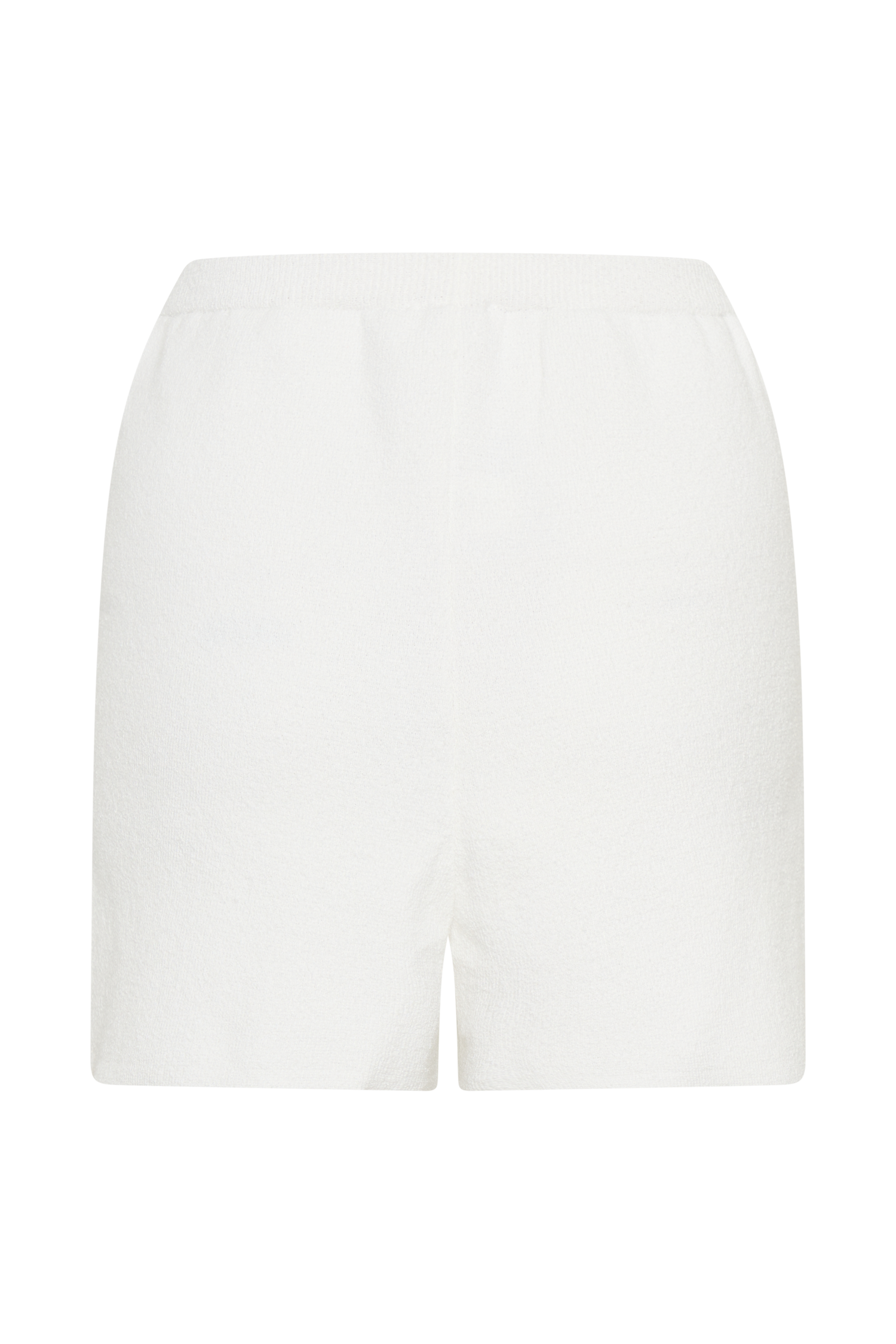 Malika Knit Shorts - White